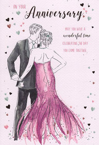 Picture of ON YOUR ANNIVERSARY CARD